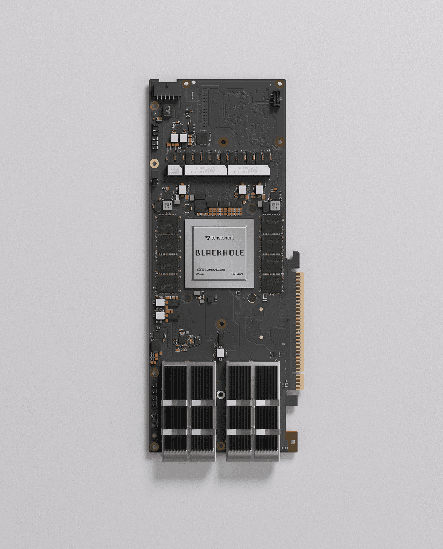 Blackhole p150a on gray background